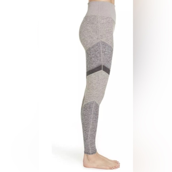 alo yoga Women's Sheila Alosoft High Waist Leggings Gray Black Brown Small - Picture 3 of 9
